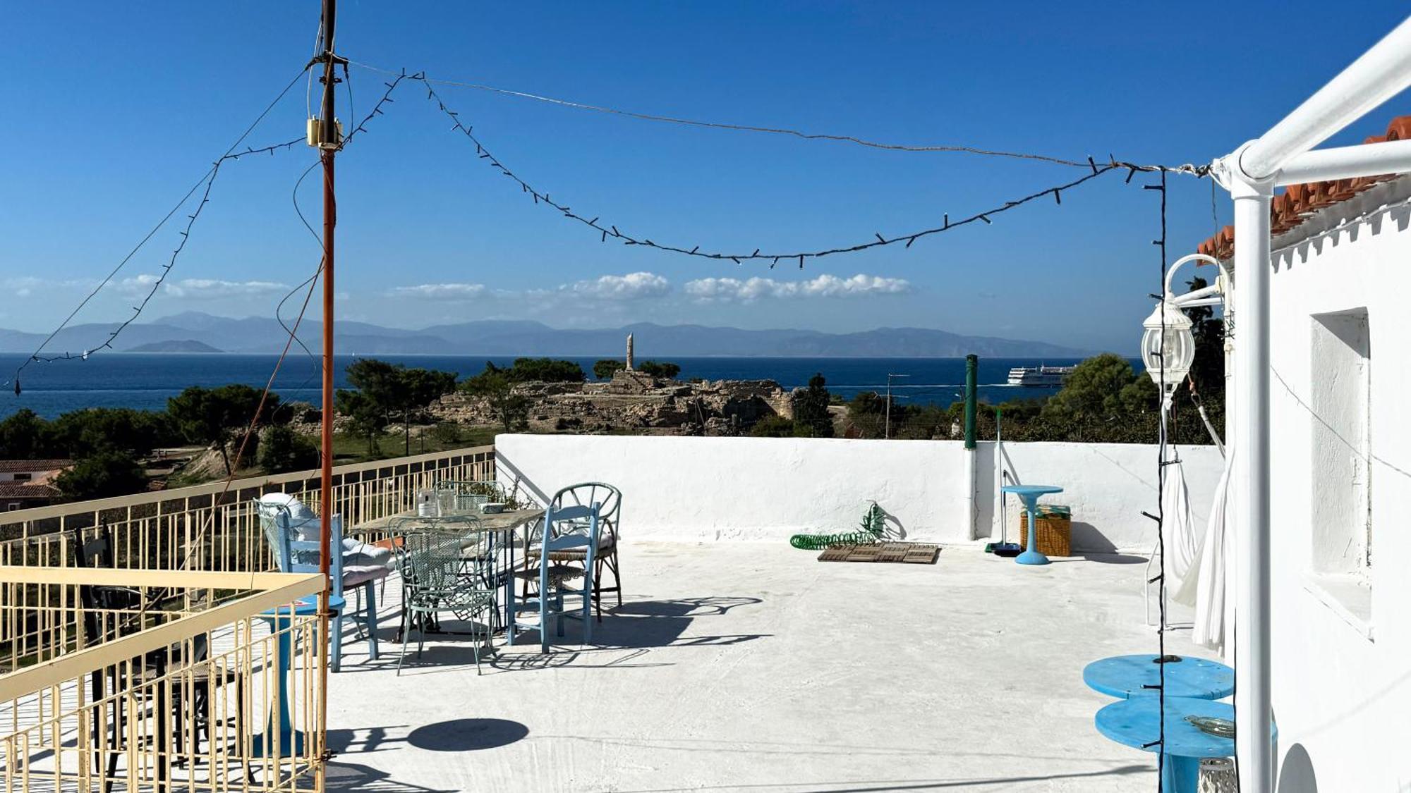 Appartement Vue Sur Mer Soul Family, Egine Aegina Exterior foto