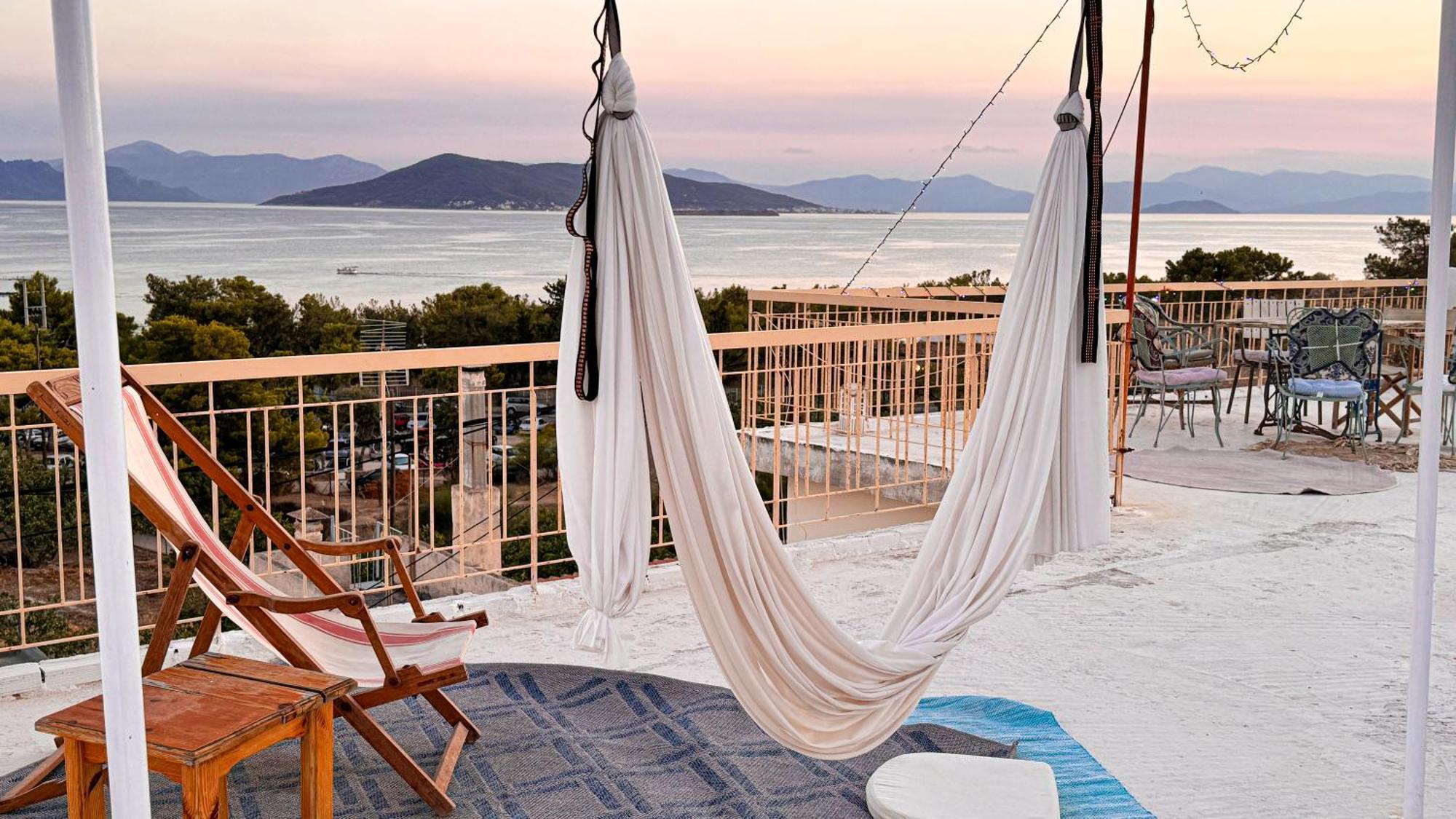 Appartement Vue Sur Mer Soul Family, Egine Aegina Exterior foto