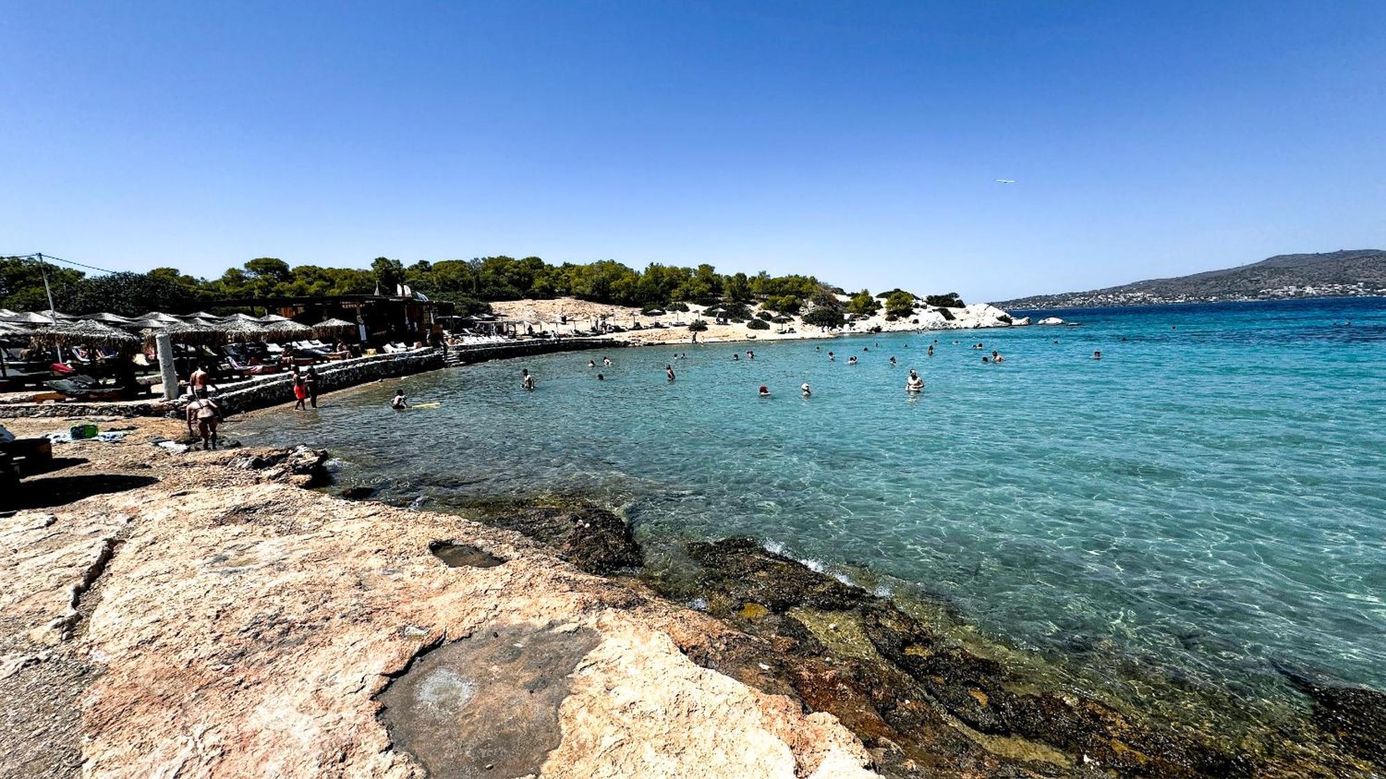 Appartement Vue Sur Mer Soul Family, Egine Aegina Exterior foto