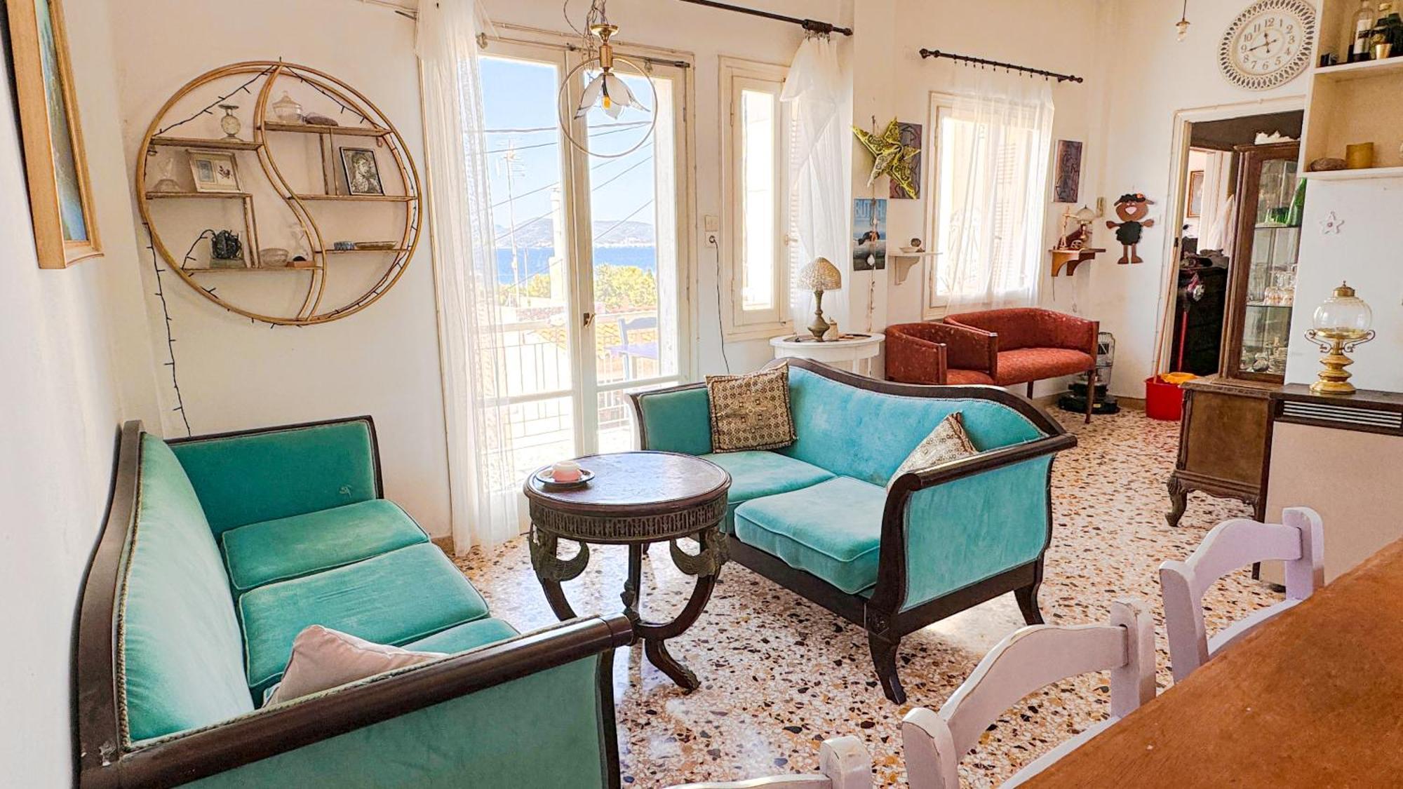 Appartement Vue Sur Mer Soul Family, Egine Aegina Exterior foto